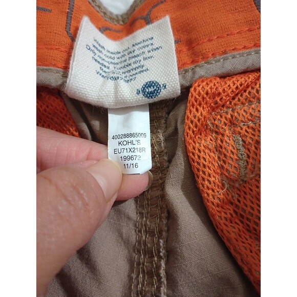 Urban Pipeline Max Flex Boys  Size 16 Bermuda Shorts Tan Beige Light brown - Picture 10 of 11